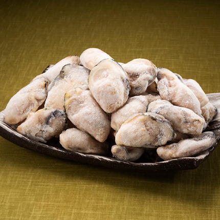 福岡県新宮町のふるさと納税 AB375.旬を急速凍結した濃厚な牡蠣（１．５ｋｇ）.バラ凍結.国産