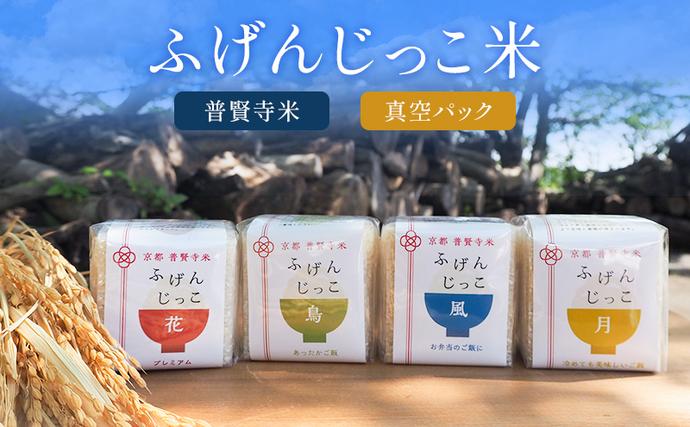 京都府京田辺市のふるさと納税 ふげんじっこ米 お米 真空パック