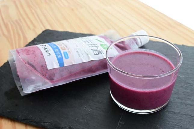 京都府宇治田原町のふるさと納税 京都・喜右衛門 有機生甘酒ブルーベリー（フローズン）（370g×5）京都・喜右衛門 〈 あまざけ 甘酒 無添加 有機 オーガニック 麹 ブルーベリー フローズン 飲む点滴 飲料 ドリンク 〉