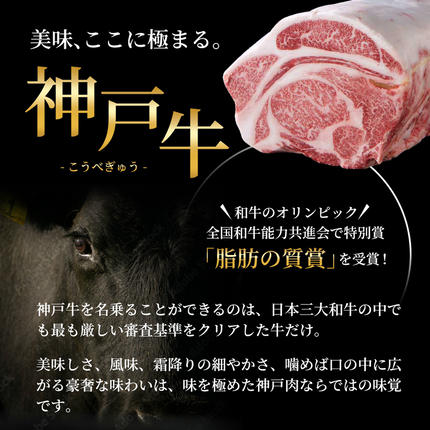 兵庫県加西市のふるさと納税 【最短4日以内発送】 神戸牛 すじ肉 600g (200g×3P)  牛肉 小分け
