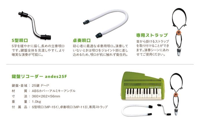 静岡県浜松市のふるさと納税 ゆる～い音色を楽しめる鍵盤リコーダー アンデス 雑貨 日用品