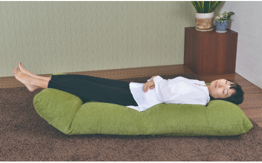 ロングシートの足上げ座椅子・リヨン（選べる3色） [5839-1596