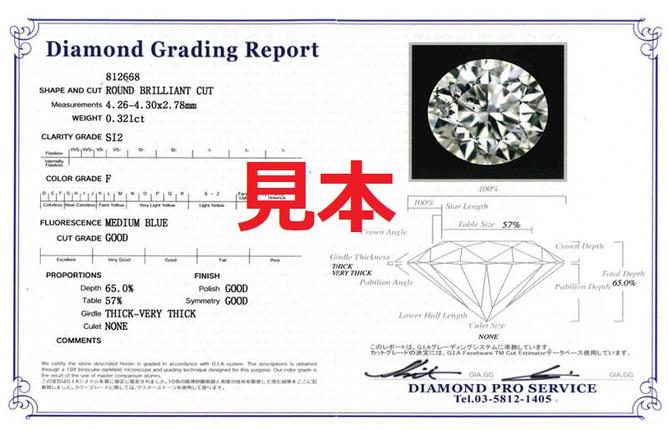 大阪府泉佐野市のふるさと納税 プラチナ・1粒ダイヤモンドネックレス（0.3ct）【ジュエリー ファッション アクセサリー 贈り物】 J015