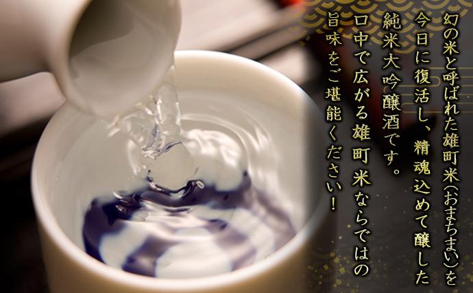 岡山県赤磐市のふるさと納税 利守酒造 「 赤磐雄町 純米 大吟醸 」 お酒 日本酒