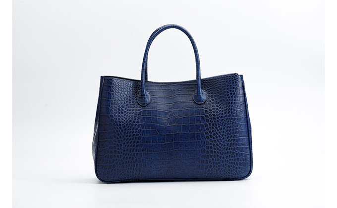 香川県東かがわ市のふるさと納税 イタリアンクロコ　マザーズバッグ　日本製 ファッション かばん トートバッグ 手提げ ショルダーバッグ 牛革