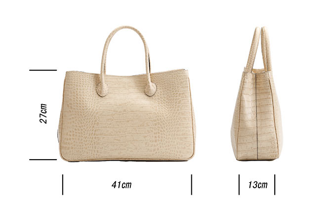 香川県東かがわ市のふるさと納税 イタリアンクロコ　マザーズバッグ　日本製 ファッション かばん トートバッグ 手提げ ショルダーバッグ 牛革