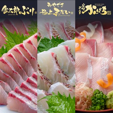 宮崎県延岡市のふるさと納税 鰤屋金太郎【冷凍】ぶりたいかんぱちスキンレスロイン各種300g N018-YB349-2