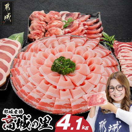 宮崎県都城市のふるさと納税 「高城の里」わくわく4.1kgセット(真空)_22-8401-s