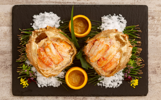 北海道紋別市のふるさと納税 27-30 毛がに甲羅盛（2個）【殻剥き不要！毛ガニの美味しいところだけをイイとこどり】