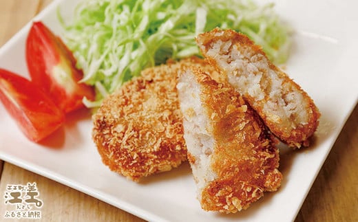 北海道江差町のふるさと納税 【現在最大6か月待ち】【セゾン限定寄附額】お肉屋さんの手作りコロッケ＆メンチカツ（各10個）　創業70年マルミ笹浪精肉店　こだわりの北海道産材料　簡単調理　揚げるだけでお店の味　冷凍コロッケ　冷凍メンチカツ