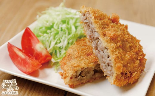 北海道江差町のふるさと納税 【現在最大6か月待ち】【セゾン限定寄附額】お肉屋さんの手作りコロッケ＆メンチカツ（各10個）　創業70年マルミ笹浪精肉店　こだわりの北海道産材料　簡単調理　揚げるだけでお店の味　冷凍コロッケ　冷凍メンチカツ