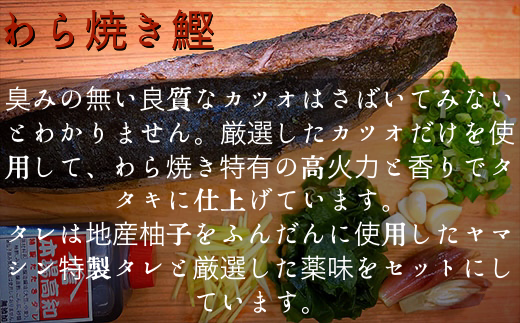 高知県田野町のふるさと納税 土佐のタタキセット（カツオ×ウツボ）