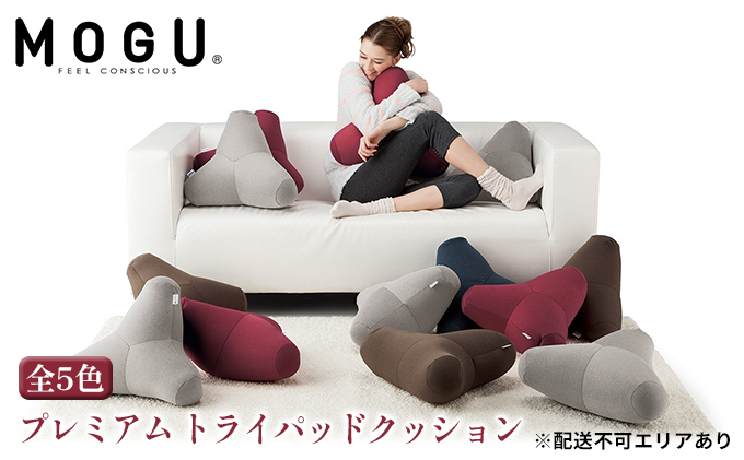 兵庫県加西市のふるさと納税 クッション MOGU モグ プレミアム トライパッドクッション 日本製 ビーズクッション 枕 まくら ごろ寝 昼寝枕 抱き枕 うつ伏せ 寝 うつぶせ寝 背当て 背当てクッション 腰当て おしゃれ インテリア 日用品 雑貨 mogu 兵庫県 兵庫