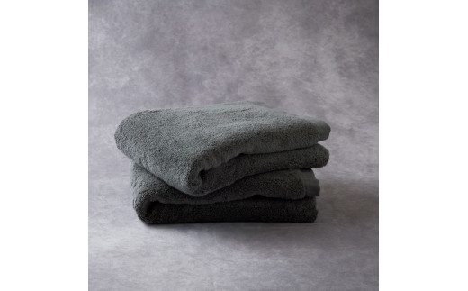 大阪府泉南市のふるさと納税 【 泉州タオル 】 泉州美人 バスタオル ２枚 （ 利休鼠 ）【039D-223】