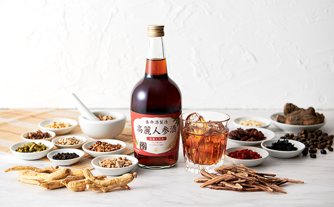 養命酒製造「高麗人参酒」3本セット（700ml×3本） お酒 アルコール