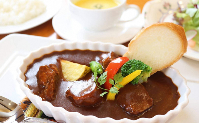 岐阜県池田町のふるさと納税 ふるさと納税　洋食屋さんの絶品飛騨牛ビーフシチュー 2個セット