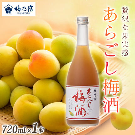 梅乃宿 あらごし梅酒 720ml ／ お酒 リキュール ギフト 贈り物