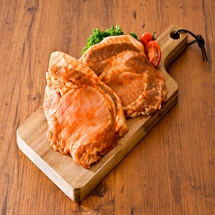 北海道別海町のふるさと納税 【毎月定期便】別海牛 味付け カルビ 400g かみこみ 豚味噌漬け 400g ポークチャップ 400g 計1.2kg セット × 2ヵ月