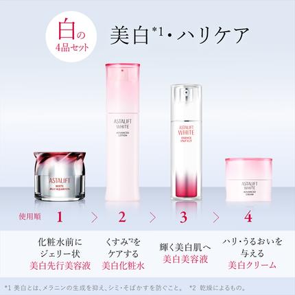 神奈川県南足柄市のふるさと納税 富士フイルム アスタリフト《美白ケア ベーシック4点セット  /ジェリー60ｇ》 【化粧品 コスメ スキンケア 神奈川県 南足柄市 】