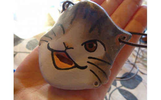 茨城県行方市のふるさと納税 X-1 ☆猫のハナリナ　～鼻で吹くオカリナ～