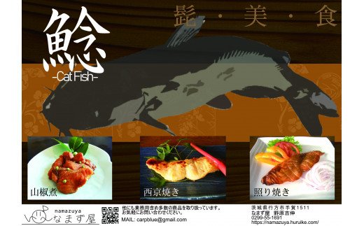 茨城県行方市のふるさと納税 なまずづくし 6種セット｜なまず ナマズ 魚 魚類 煮魚 おかず セット 安心 茨城県 行方市(AJ-1)