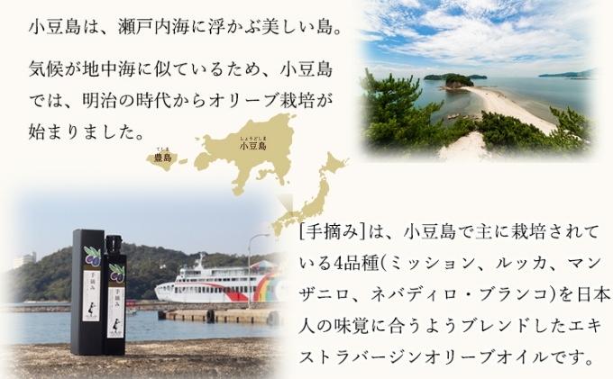 香川県土庄町のふるさと納税 【 小豆島 】【予約商品】小豆島産100％　エキストラバージンオリーブオイル[手摘み]　2本セット　※2026年1月中旬より発送開始 食用油