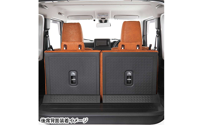ヴィンテージレザーシートカバー（ブラウン） ジムニー（JB64/74）専用 
