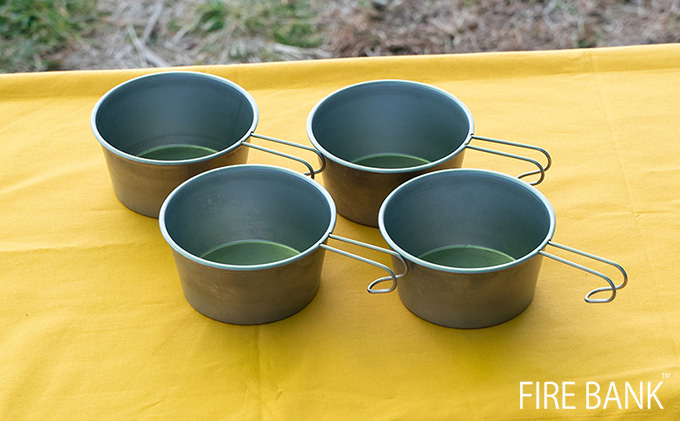 静岡県袋井市のふるさと納税 FIRE BANK ロッキーカップ500【2個セット】キャンプ バーベキュー BBQ ソロキャンプ  アウトドア 登山 キャンプ飯 人気 厳選 袋井市 アウトドア用品 キャンプ用品 食器 器 調理器具