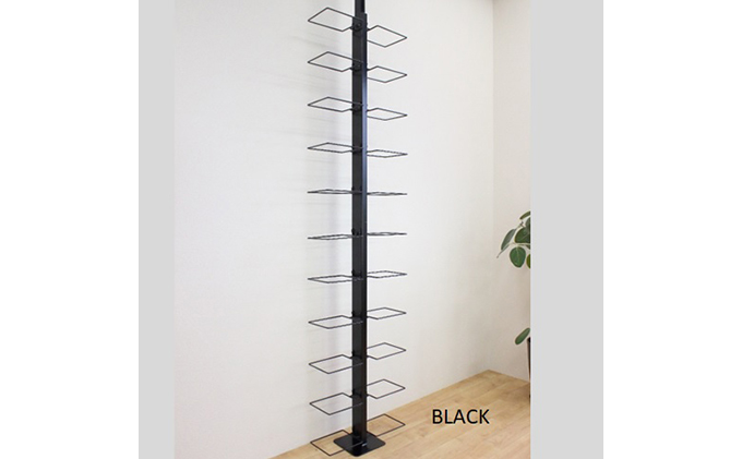 岐阜県安八町のふるさと納税 シューズラック スリム シューズ収納 シューズラック両面 黒 シューズボックス 靴収納 玄関収納 省スペース 22足収納 下駄箱 狭い 玄関 おしゃれ 高さ調整可 国内製造 日本製