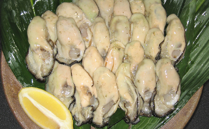 岡山県瀬戸内市のふるさと納税 牡蠣 2026年 先行予約 牡蠣むき身 500g×1パック 山銀商店 瀬戸内海虫明湾産 魚貝類 生牡蠣 かき 魚介類 カキ 加熱調理用