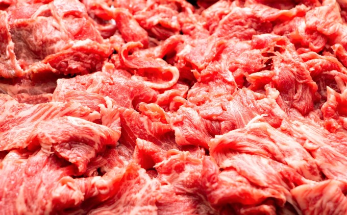 ふるさと納税・博多和牛・大容量・切り落とし・1.2kg（600g×2p）1200g・牛肉・お肉・国産・黒毛和牛・やわらかい・肉汁・濃厚・旨み・小分け・化粧箱・夕飯・すき焼き・しゃぶしゃぶ・炒め物・焼肉