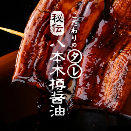 鹿児島県志布志市のふるさと納税 【志布志市制20周年記念】【数量限定】国産 八本木樽鰻の蒲焼(160g以上×5尾) うなぎ肝串4本セット 【ポータル限定】 b5-192-km