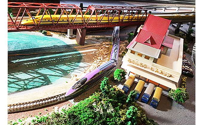 岡山県瀬戸内市のふるさと納税 Nゲージルーム五つ星　鑑賞＆お食事券 チケット