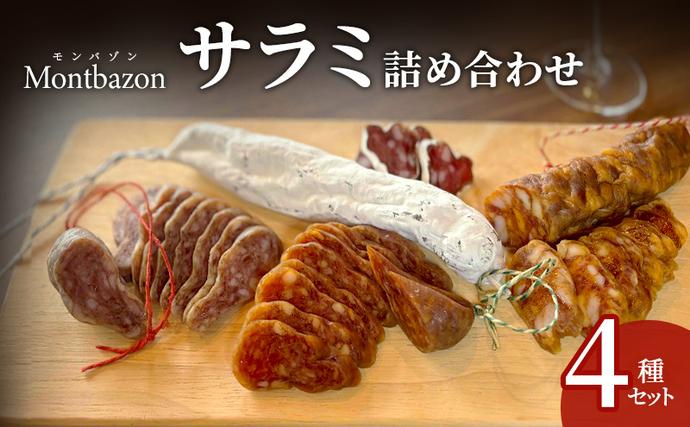 愛知県日進市のふるさと納税 サラミ 4種 セット ゴシック シャルキュトリー ソーセージ ウィンナー ウインナー 燻製 詰め合わせ ギフト 贈答 贈答品 肉 お肉 豚肉 豚 ポーク 熟成肉 加工食品 加工品 白カビ つまみ おつまみ 酒のつまみ 冷蔵 冷蔵配送 愛知 愛知県 日進市