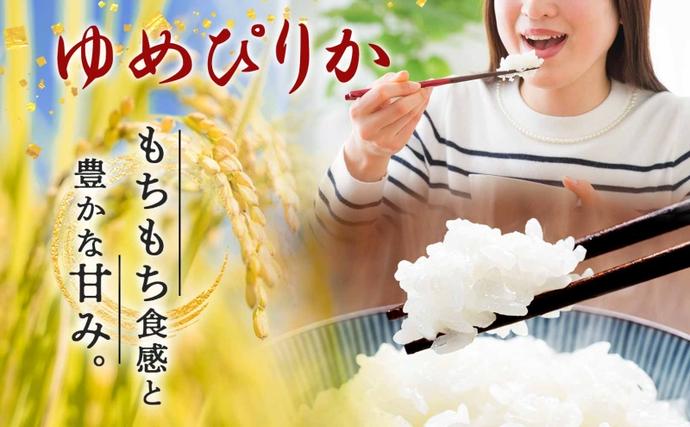 北海道月形町のふるさと納税 【令和8年産先行予約】北海道 定期便 12ヵ月連続12回 令和8年産 ゆめぴりか 5kg×1袋 特A 精米 米 白米 ご飯 お米 ごはん 国産 ブランド米 肉料理 ギフト 常温 お取り寄せ 産地直送 送料無料