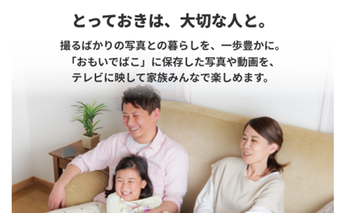 愛知県日進市のふるさと納税 BUFFALO おもいでばこ 1TB Wi-Fi6対応 デジタルフォトアルバム データ保存 家電