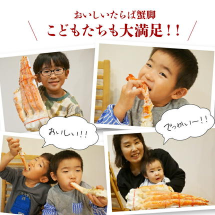 北海道石狩市のふるさと納税 特大 ボイルたらば蟹脚 5Lサイズ(冷凍総重量1.0kg×1肩)
