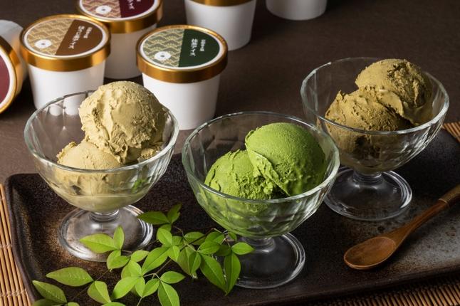 京都府宇治田原町のふるさと納税 京都きよ泉の宇治抹茶・ほうじ茶・和紅茶アイスセット(12個入り)〈アイスクリーム アイス 抹茶スイーツ スイーツ 宇治抹茶 抹茶 ほうじ茶 和紅茶 セット デザート 洋菓子 ギフト 詰合わせ〉