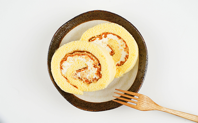 新潟県魚沼市のふるさと納税 モッチリしっとり たわらやロール１本入り お菓子 スイーツ ロールケーキ