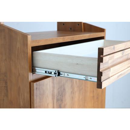 佐賀県神埼市のふるさと納税 アルグ 80シェルフ 【ラック 収納棚 本棚 リビング フリーラック 家具 国産 ライトブラウン】(H060310)