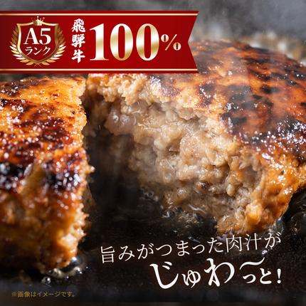 岐阜県池田町のふるさと納税 ふるさと納税　飛騨牛 ハンバーグ ロースバーグ 150g×5枚 計750g  和牛