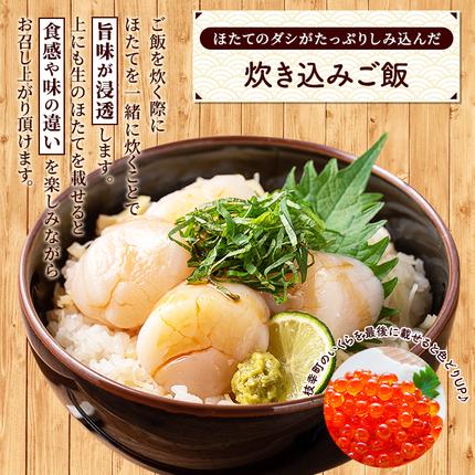 北海道枝幸町のふるさと納税 プロも認めるオホーツクブランド「枝幸ほたて」冷凍貝柱1kg（3Sサイズ：41粒～50粒）枝幸漁協 【 刺身 魚介 帆立 超目玉 魚貝類 貝類 海の幸 枝幸産 つまみ 肴 お酒のお供 お酒のあて 北海道 オホーツク 枝幸 】