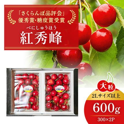 2026年発送 北海道 仁木町産 ジャンボサイズ さくらんぼ 【 紅秀峰