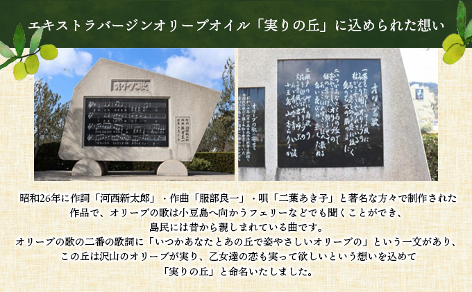 香川県土庄町のふるさと納税 予約商品【 小豆島 】[小豆島産100％] エキストラバージン オリーブオイル 200ml [ルッカ種] 実りの丘※2025年12月発送開始