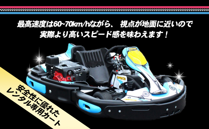 2人でレンタルカート 20分走行プラン 体験 チケット レジャー