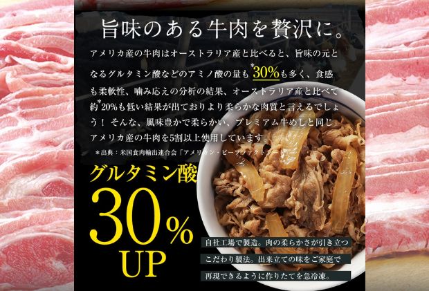 埼玉県嵐山町のふるさと納税 牛丼 松屋 乳酸菌入 プレミアム仕様 牛めしの具 30個 冷凍 セット 冷凍食品 食品 惣菜 n1