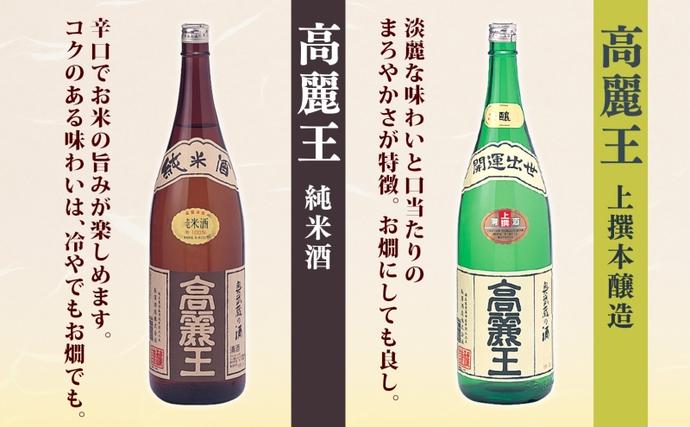 日高の地酒 1.8L 6本セット 日本酒 飲み比べ 純米酒 純米吟醸 吟醸酒