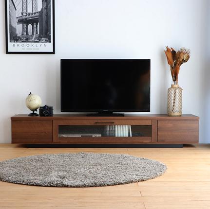 佐賀県神埼市のふるさと納税 アダムロ 180ローボード WN 【テレビ台 テレビ TV ローボード リビング用 収納家具 AV機器収納 国産】(H060484)