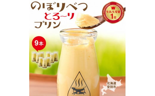 北海道登別市のふるさと納税 のぼりべつとろ～りプリンセット