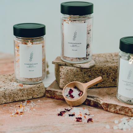 FLOWER BATH SALT（ラベンダー）×1本 / バスソルト 癒し デトックス
